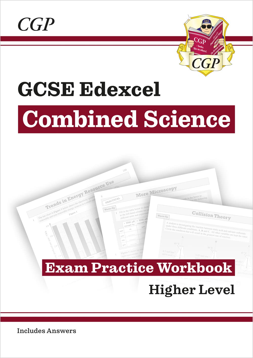 GCSE Combined Science Edexcel Exam Practice Workbook - Higher (includes answers): for the 2026 and 2027 exams (CGP Edexcel GCSE Combined Science)