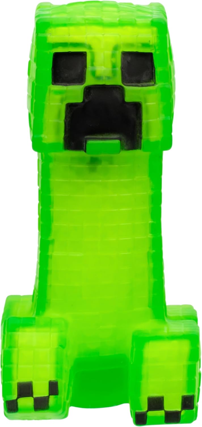 Heroes of Goo Jit Zu Minecraft Stretchy Characters, Creeper, Super Crunchy Goo Filling With Hidden Gunpowder Piece Inside