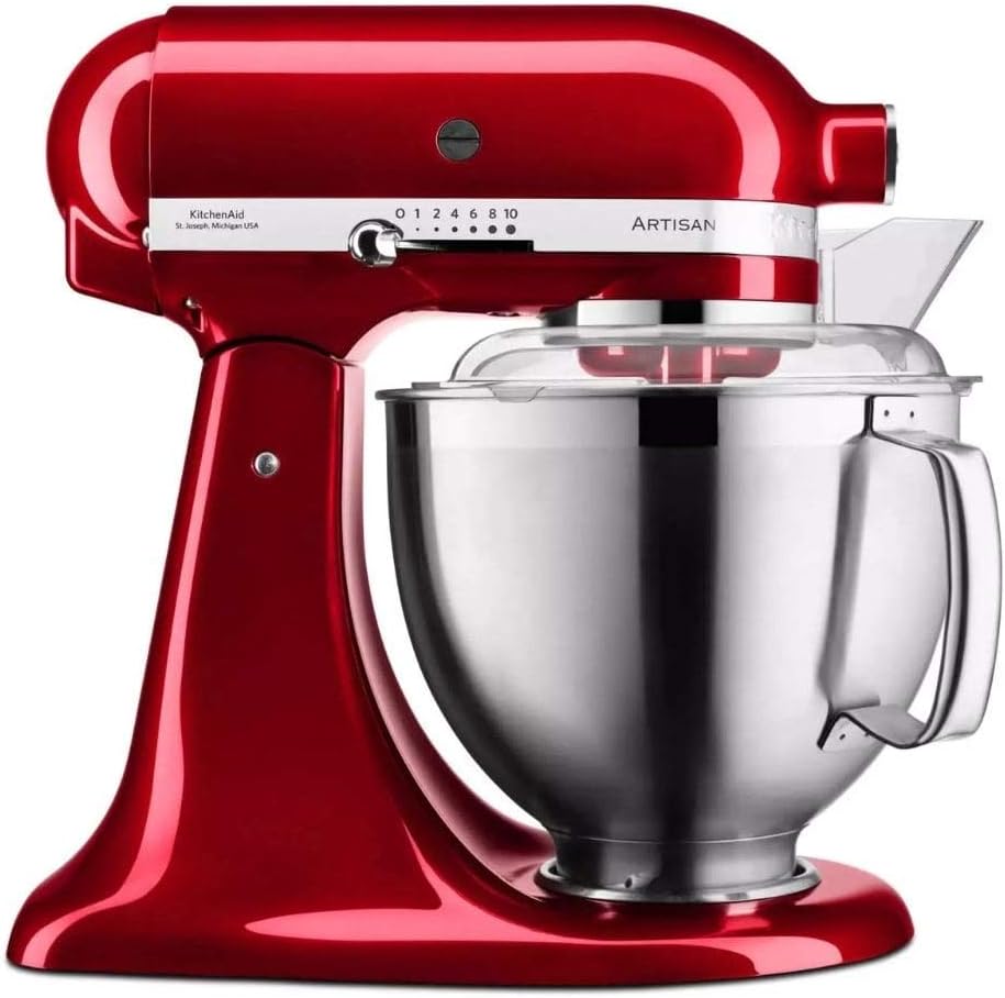Kitchenaid 5KSM185PSBCA Artisan 4.8L Stand Mixer - Candy Apple, 400044905