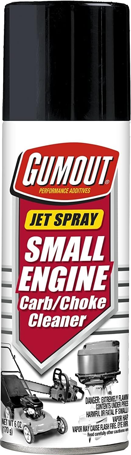 Gumout 800002241 Carb and Choke Cleaner Jet Spray - 6 oz.