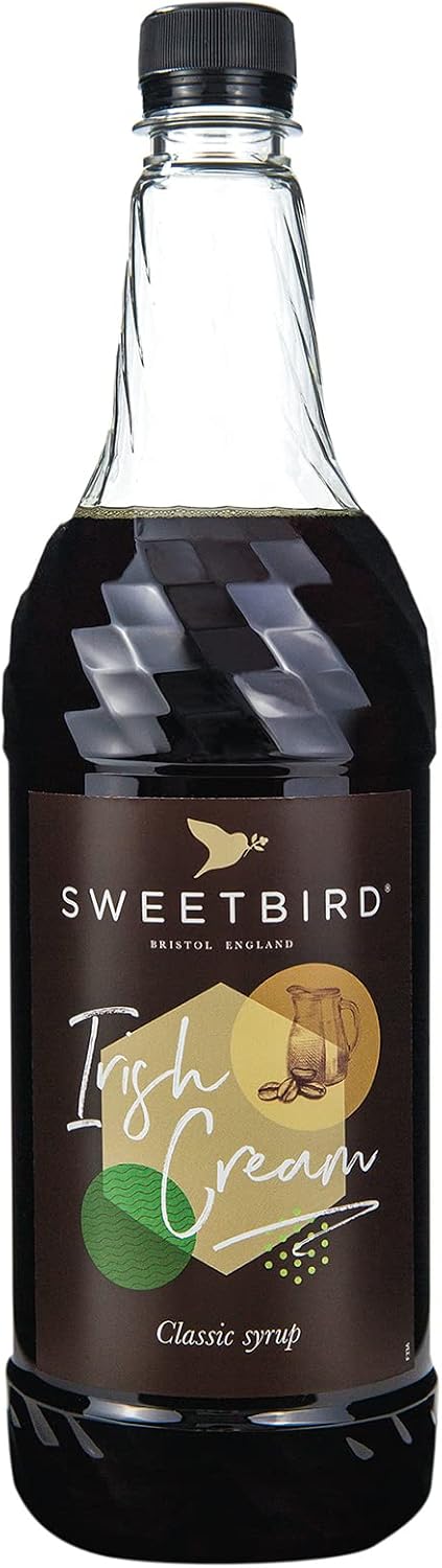 Sweetbird Irish Cream Syrup (1 litre) - Vegan Friendly