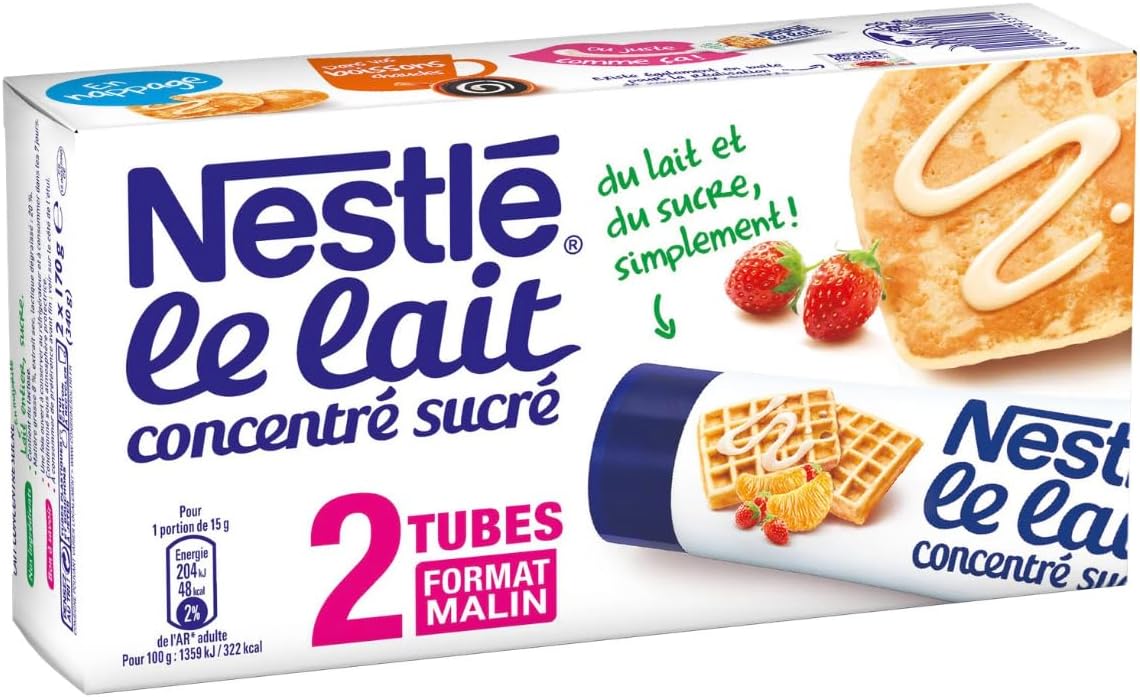 Nestle Sweetened Condensed Milk tube 170g - Pack of 3