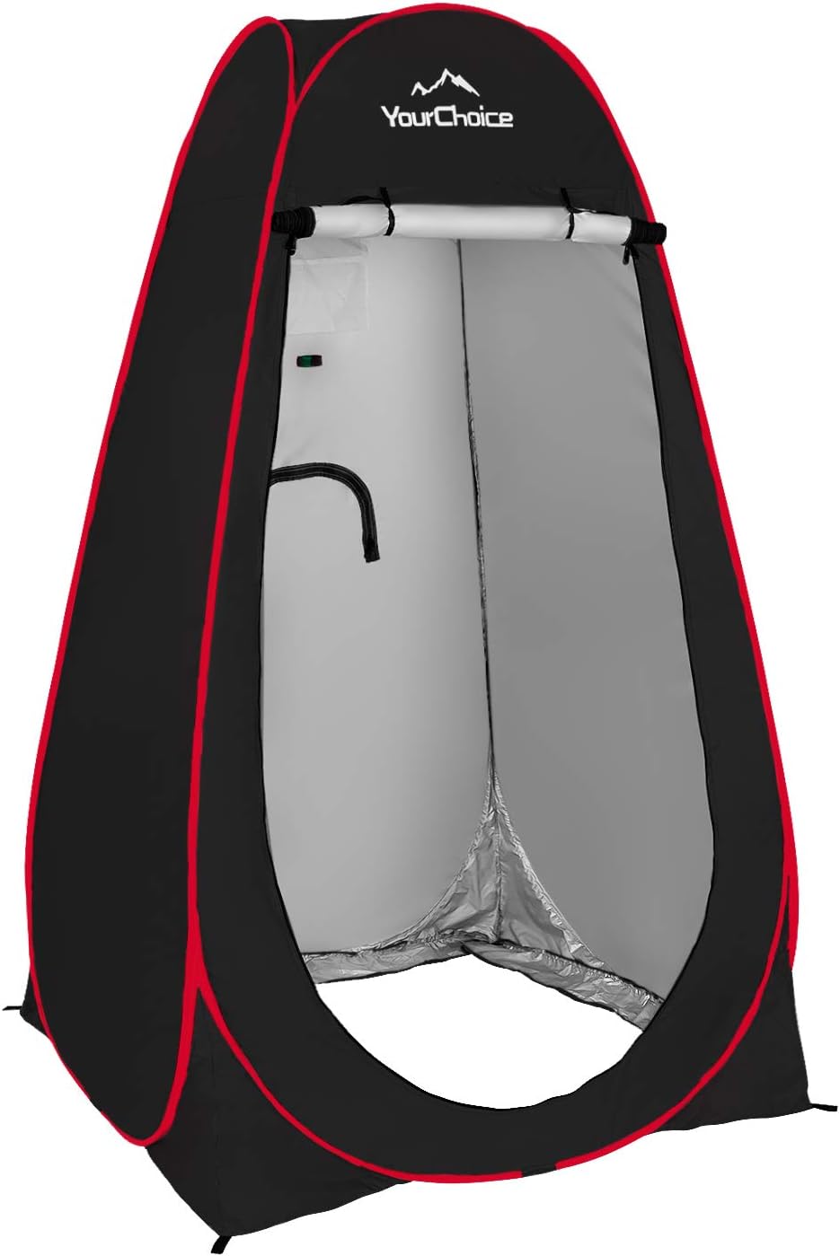 Your Choice Pop Up Privacy Shower Tent - Portable Changing Tent for Camping, Beach & Hiking - 6.2FT Lightweight with Carry Bag, Quick Setup & Full Coverage