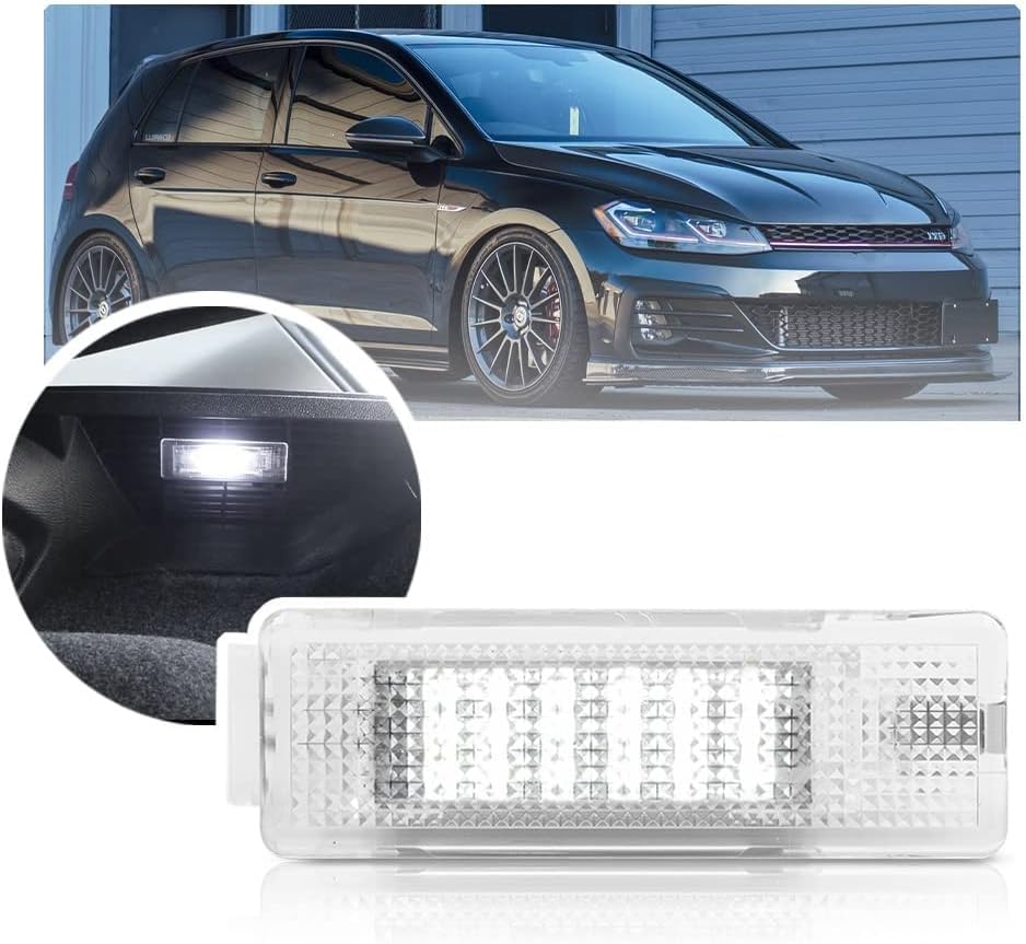 NSLUMO Replacement for LED Luggage Compartment Trunk Boot Lights compatible with Golf GTI MK5 MK6 MK7 Seat Luggage Lamp