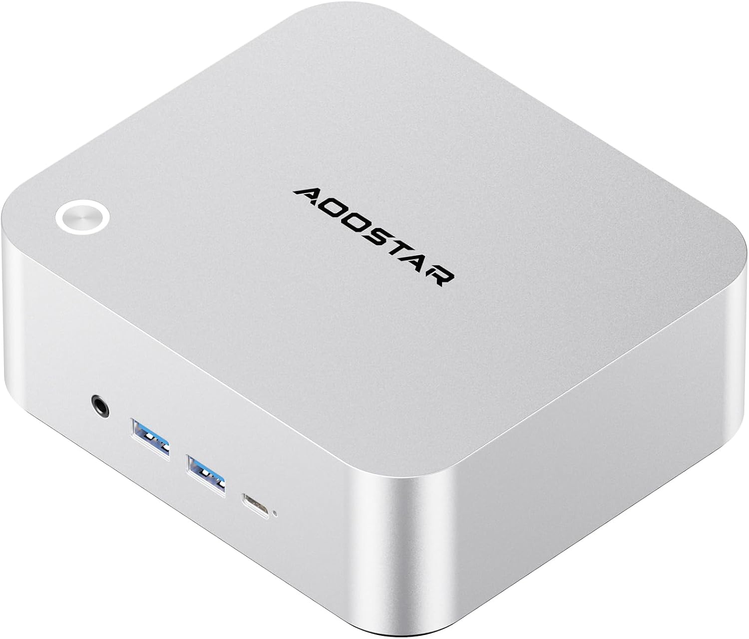 AOOSTAR MACO Gaming Mini PC Oculink AMD Ryzen 7 H 255(Upgraded 8745HS), Barebone DDR5 5600MHz PCIe4.0, Radeon 780M Graphics, Support Four Display, Dual USB4, Dual 2.5G LAN/HDMI/WIFl6