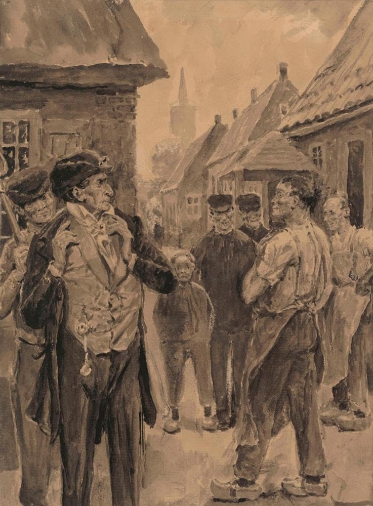 Illustration for the Works of Hendrik Conscience 15x20 UnFramed Art Print Poster Ready for Framing by Henri De Smeth