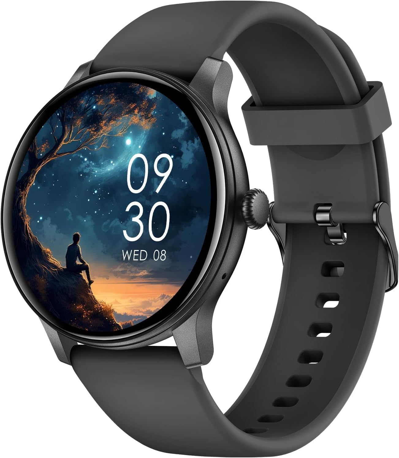 Smart Watch Answer/Make Call, 1.38" Smart Watches for Women Men, Fitness Tracker Watch with Heart Rate/Sleep Monitor, 120+ Sports, IP68 Waterproof Step Counter Watch Compatible with Android IOS