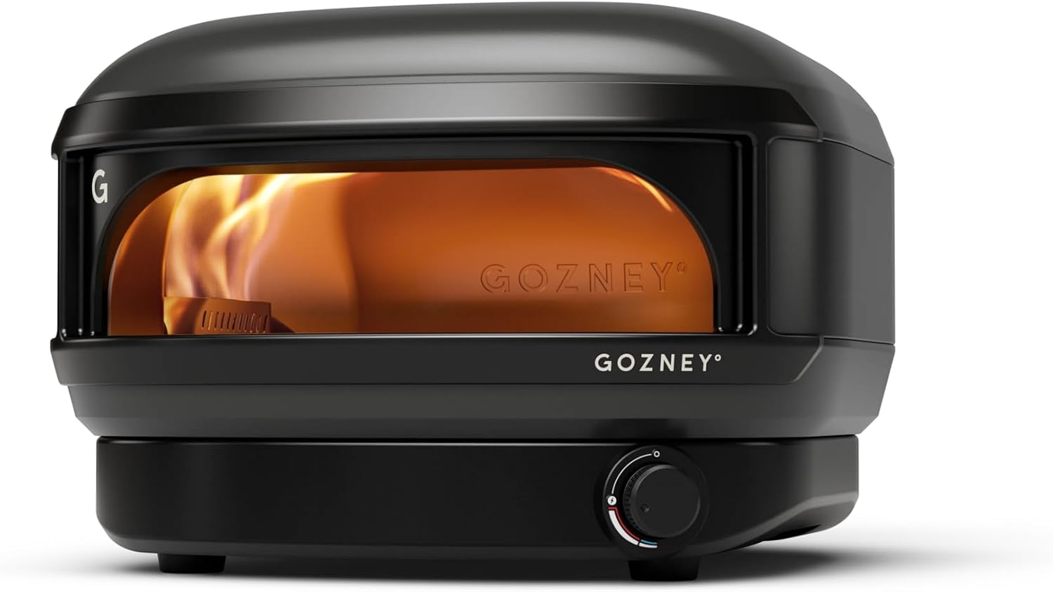 Gozney Arc Lite Outdoor Pizza Oven, Propane Gas Pizza Oven, Precision Flame Control, Cooks 12" Pizza in 60 Seconds, Heats up to 500°C - Off Black