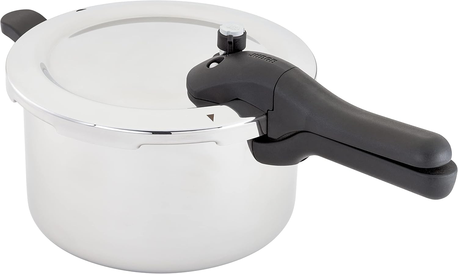 Judge Stainless Steel Pressure Cooker 5L, (25cm) With Steamer Basket, Great Healthier and Quicker Cookware, Suitable for All Hob Types