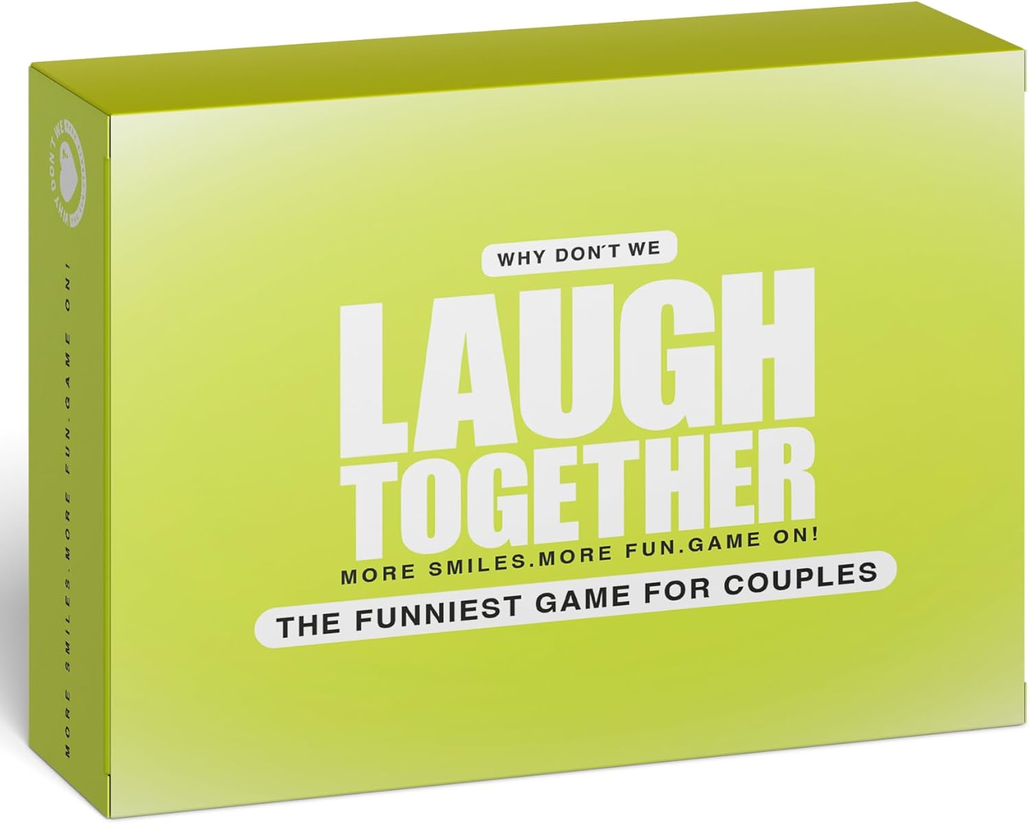 Why Don’t We Laugh Together? - Couples Games with 200 Cards: Talents, Games, Trivia | Win Fun Prizes for 2 Players | Date Night Activities | Funniest Game for Couples