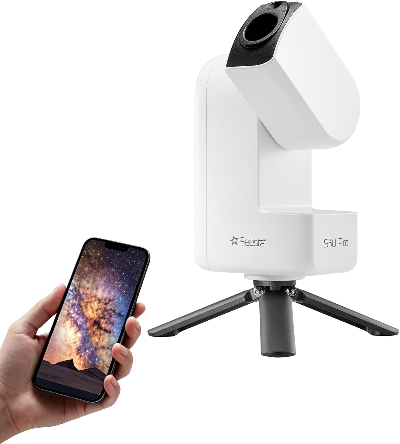 ZWO Seestar S30 Pro Smart Telescope, App-Controlled Astrophotography