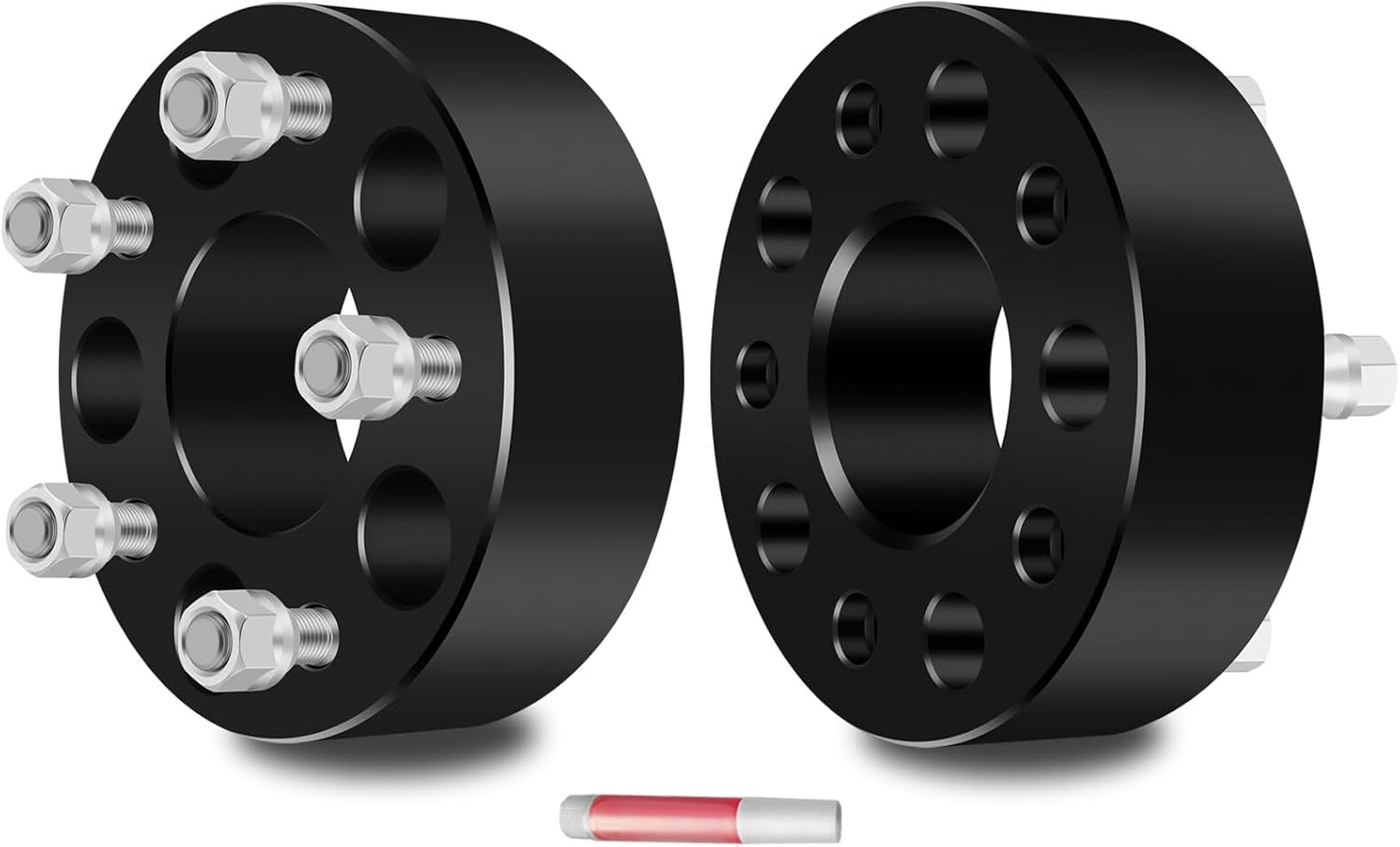 ECCPP 2PCS 50mm 2" Lug centric Wheel Spacers 5 lug 5x4.75 to 5x4.75 5x120.65mm Fit for 1987-2005 for Chevrolet Blazer 1982-2003 for Chevrolet Camaro 1984-2013 for Chevrolet Corvette with 12x1.5 Studs