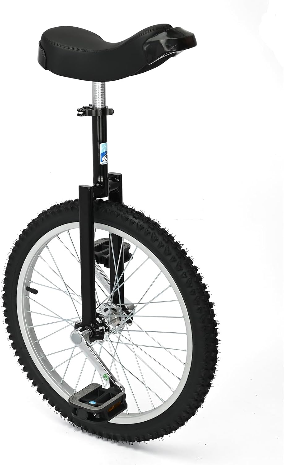 uyoyous Unicycle 20 Inch Unicycle for Adults Children Outdoor Sports (Black)