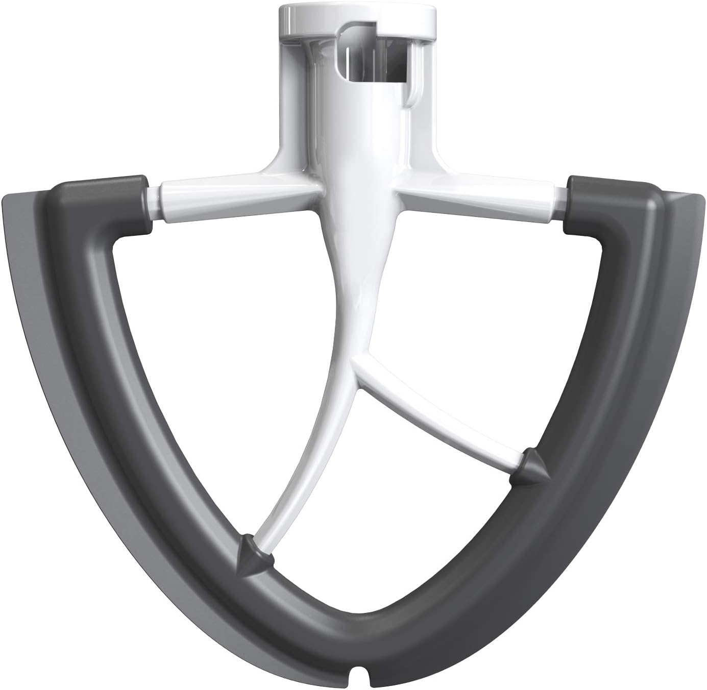 Flex Edge Beater for KitchenAid Mixer, 4.5-5 Quart for Kitchenaid Mixer Attachments, Fits Tilt-Head for Kitchenaid Paddle with Scraper for Kitchen Aid Accessories and Attachments by HOZODO
