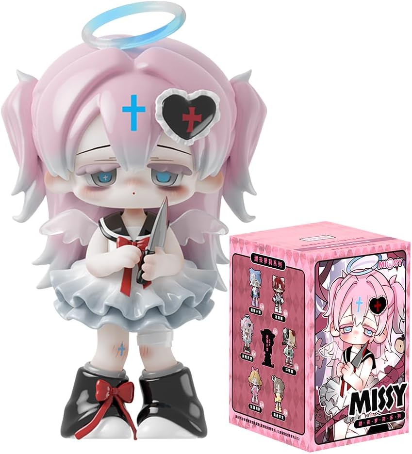 Missy Sweet Mourning Lolita Series Cute Toys Anime Figures Dolls Gift Surprise Toy Collectible Home Decorations (Single Box)