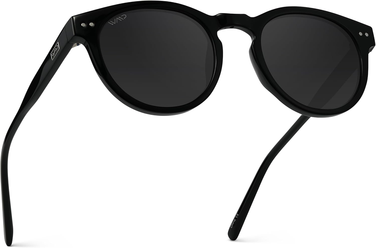 WearMe Pro Round Polarized Sunglasses for Women - Retro Classic UV400 Protection for Driving & Everyday Wear