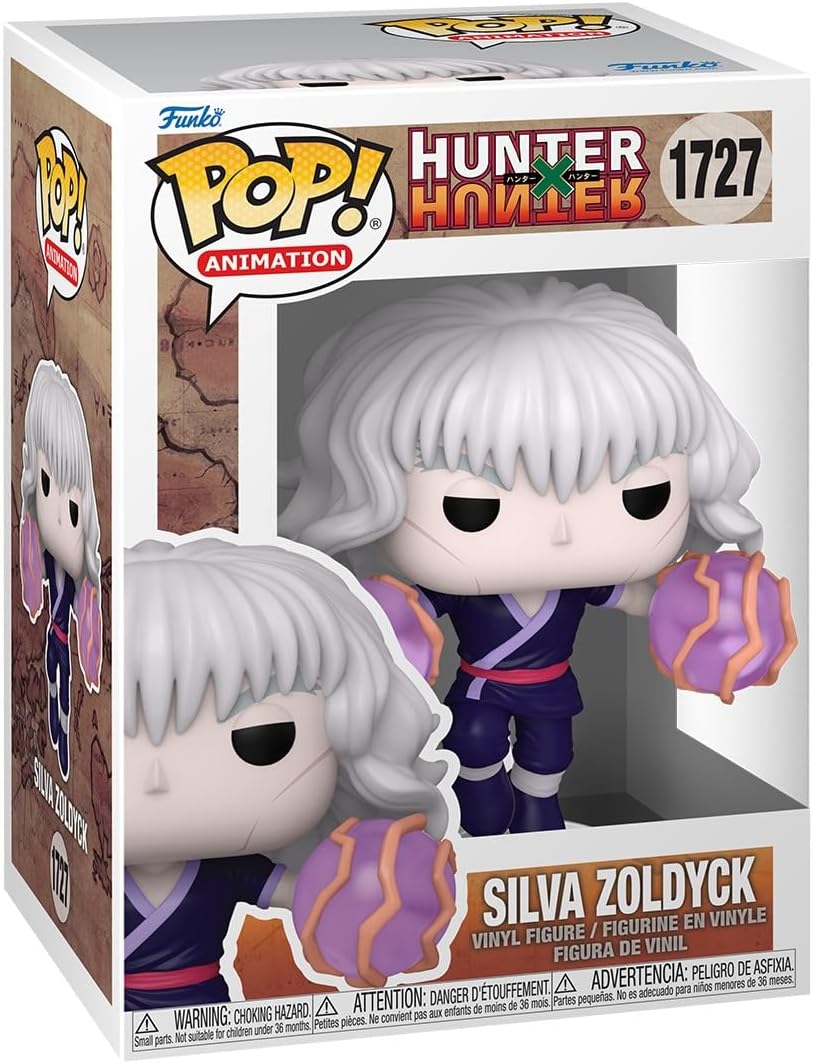 Funko Pop! Animation: HxH - Silva Zoldyck - Hunter X Hunter (HXH) - Collectable Vinyl Figure - Gift Idea - Official Merchandise - Toys for Kids & Adults - Anime Fans - Model Figure for Collectors