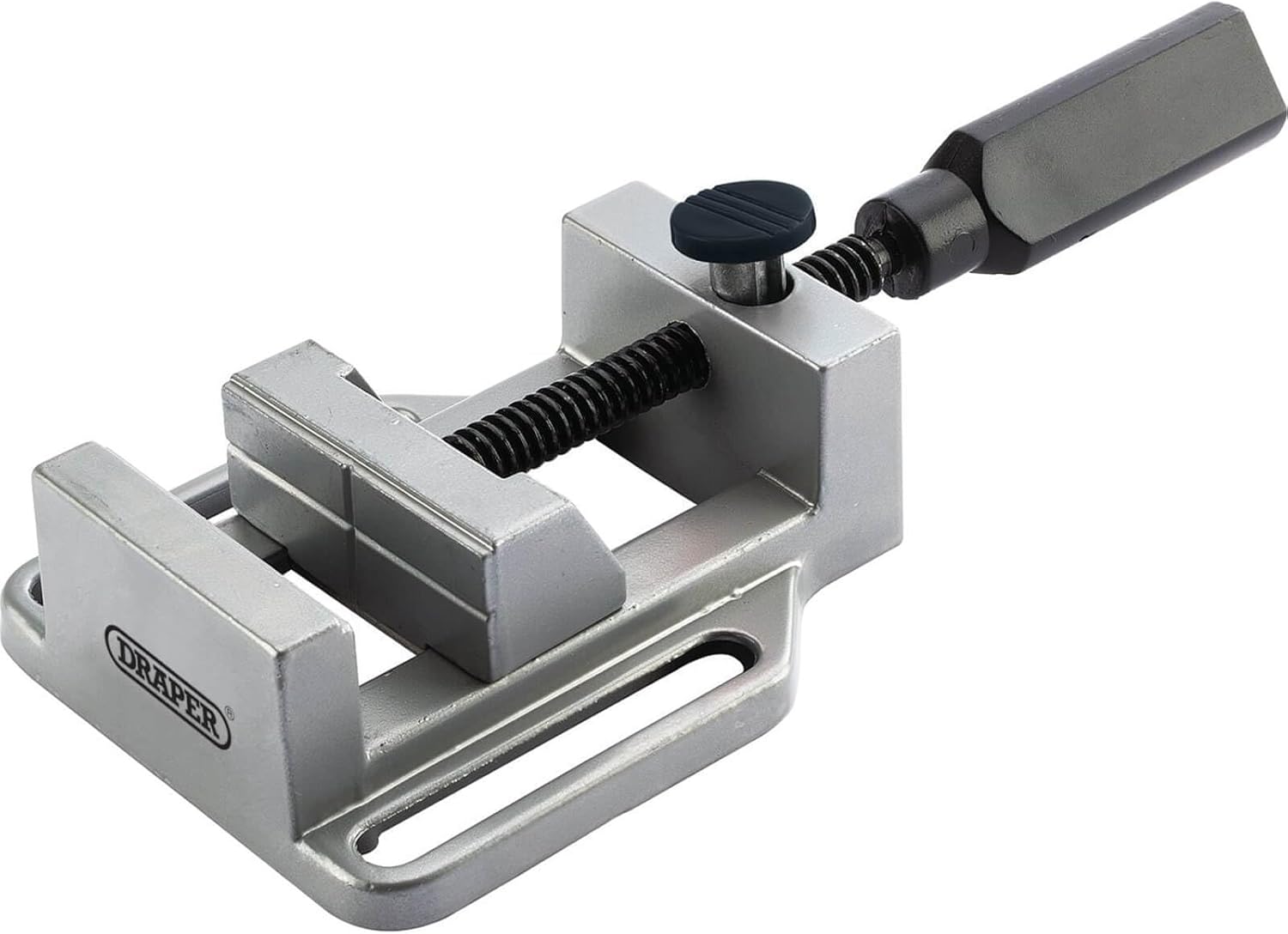 Draper Drill Press Vice 70mm | Quick Release Pillar Bench Portable Clamp Vice | Small Mini Workbench Tool | 40390
