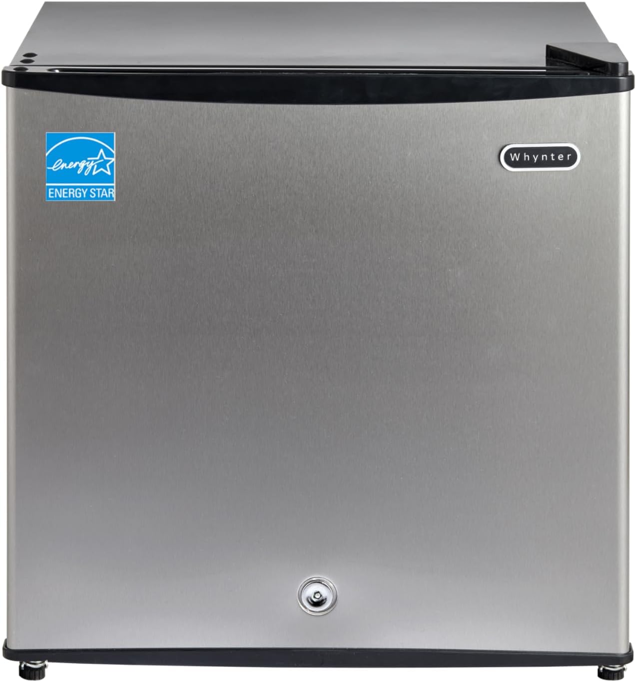 Whynter Upright Mini Freezer, 1.1 Cu Ft, Silver, CUF-112SS