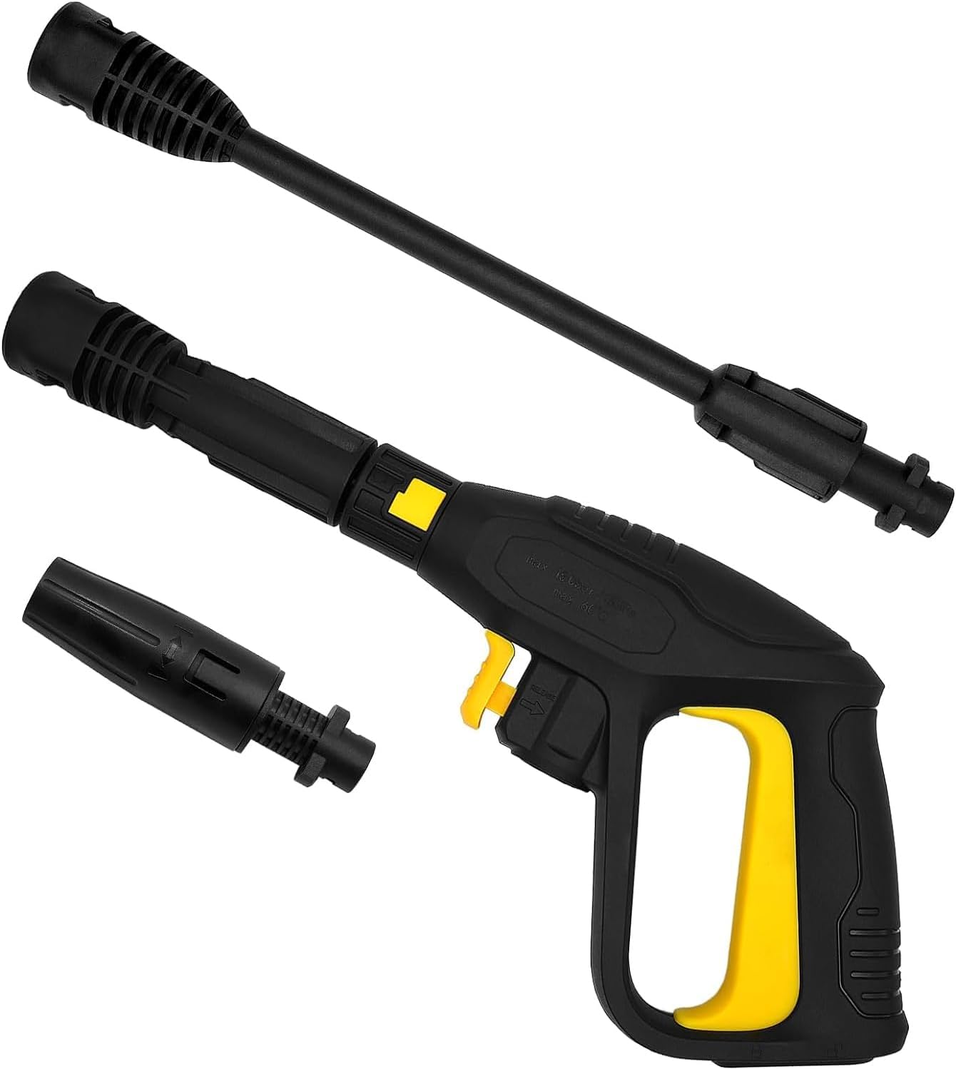Replacement Pressure Washer Gun with Extension Wand, for Replacing Karcher Electric Pressure Washers Handle,Suitable for Replacing all Karcher K-series Hoses（K2~K7）2175PSI