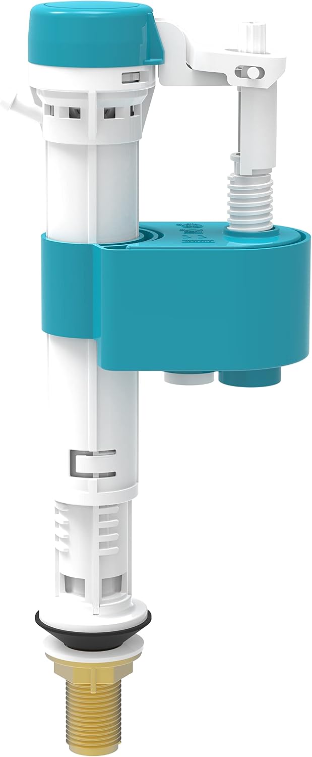 Toilet Inlet Valve Bottom Entry, Inlet Float Valve 1/2 inch