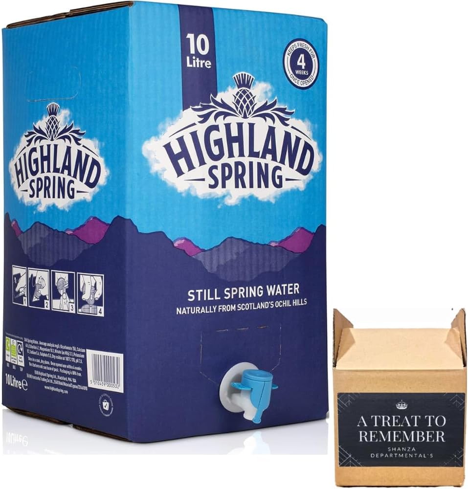 Highland Spring Still Spring Water, (10 Litre, Highland Spring Still Spring Water)