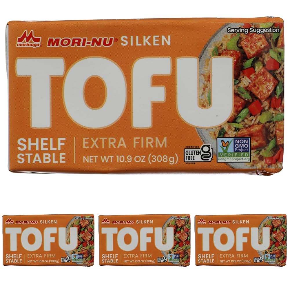 Mori-Nu Tofu, Silken Style, Extra Firm, 10.9 oz (Pack of 4)