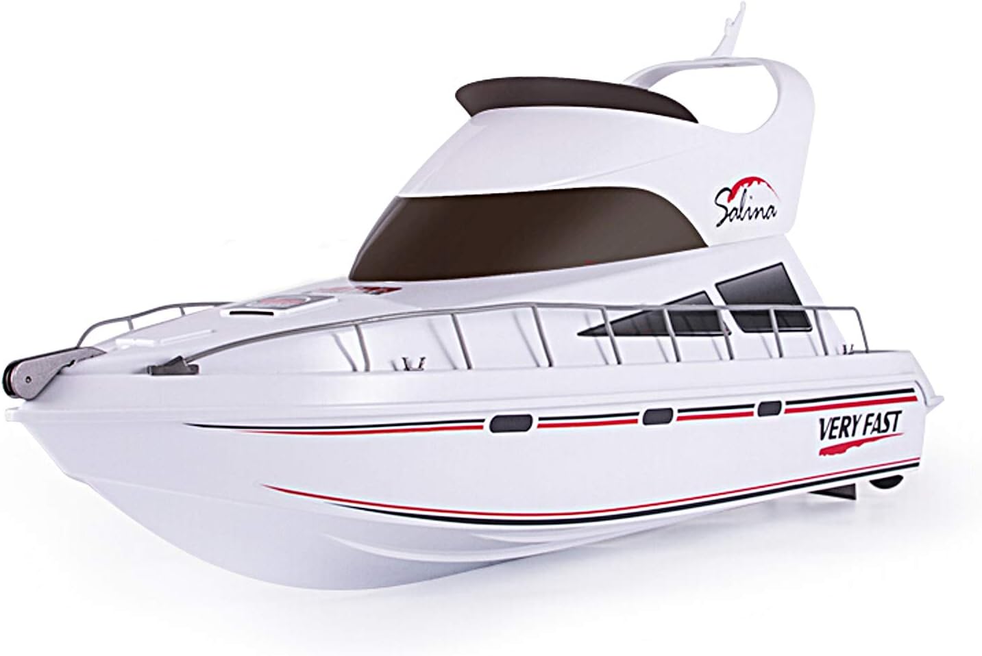 POCO DIVO Salina Luxury Yacht RC Model Boat 2.4Ghz Radio Remote Control Speed Watercraft Racing Ship 28" Modern Cruise