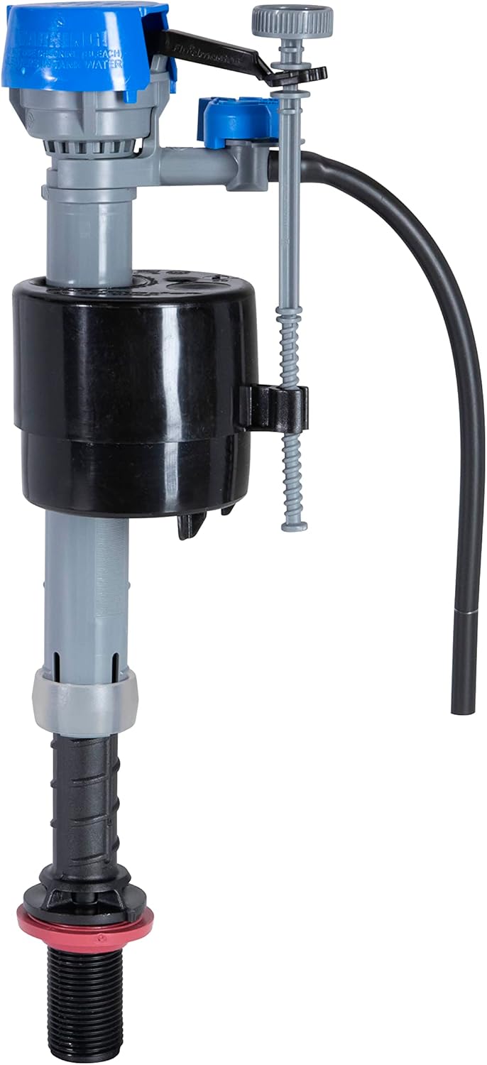 Fluidmaster 400H-002 Performax Universal Toilet Fill Valve High Performance Tank and Bowl Water Control, Multicolor, 1-Pack