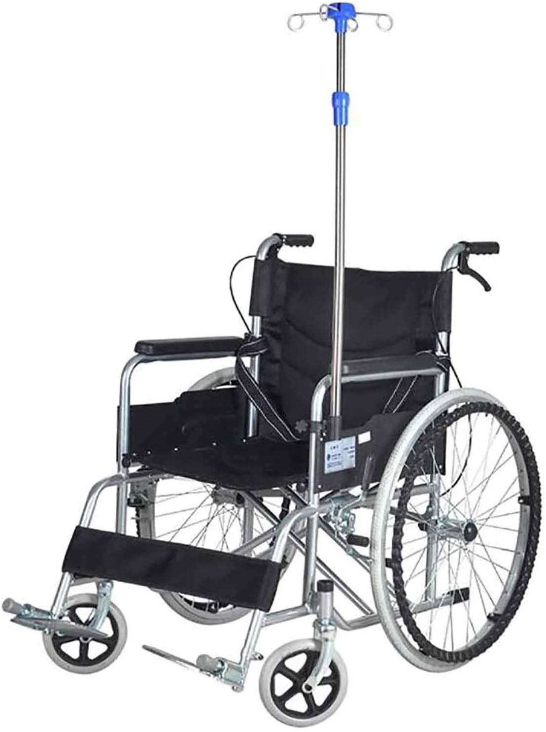 summerr IV Pole Drip Stand,IV Stand for wheelchair, IV Pole with Stainless Steel, Adjustable Height Display Stand Rack