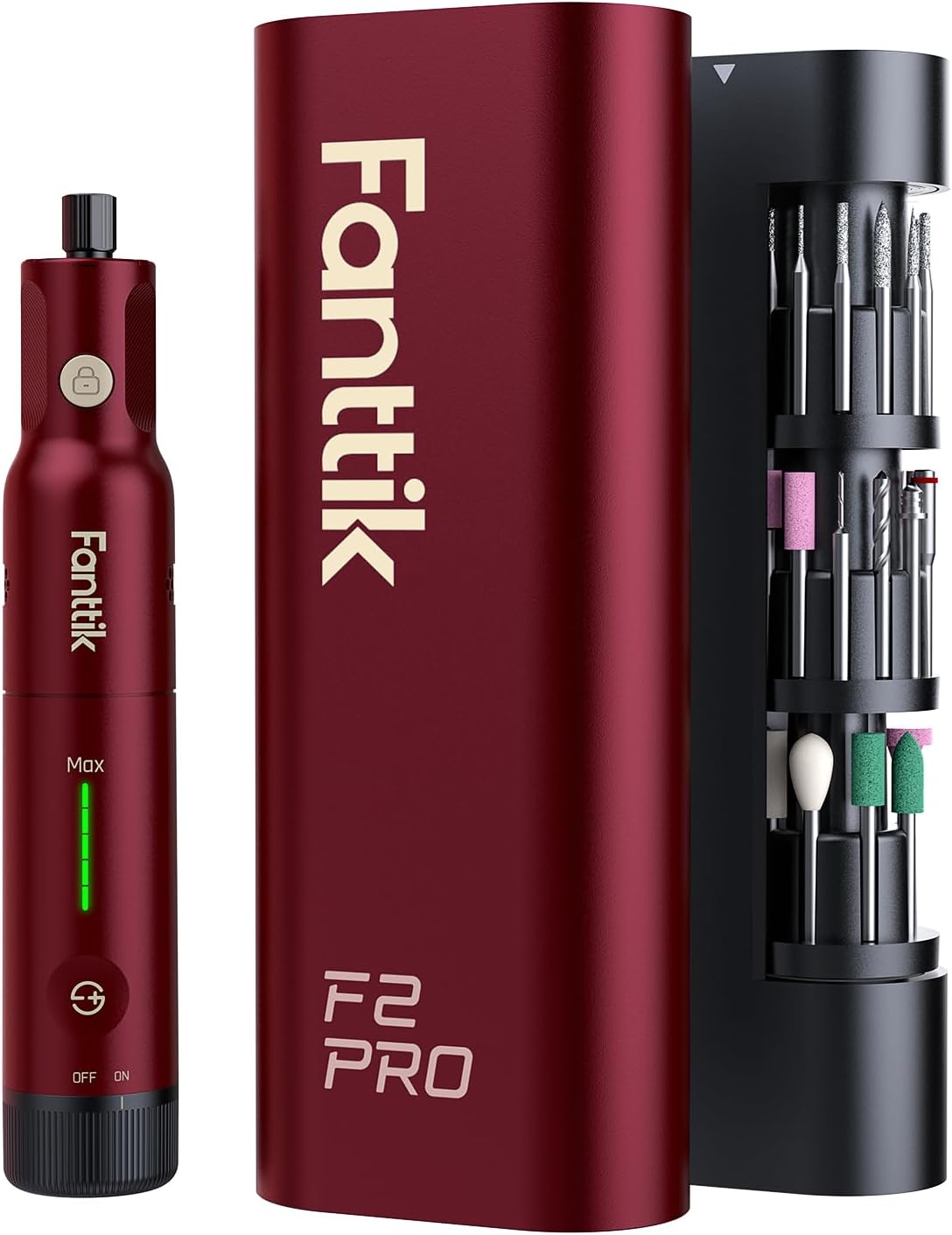 Fanttik F2 PRO Cordless Rotary Tool Kit with Strong Magnetic Motor 5 Speed