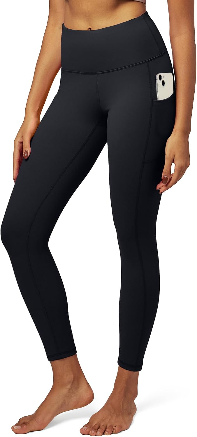 IUGA Yoga Pants with Pockets, Workout Running Leggings with Pockets for Women