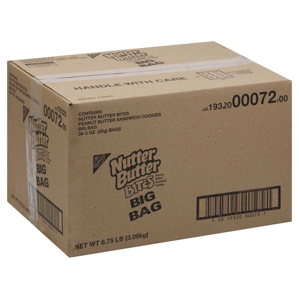 Nutter Butter Bites, 3-Ounce Packages (Pack of 36)