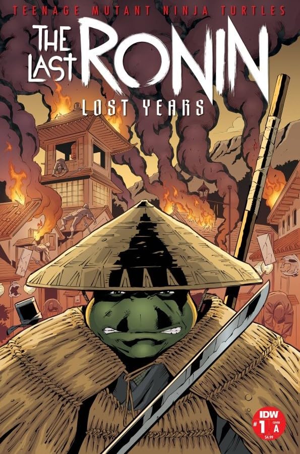 Teenage Mutant Ninja Turtles The Last Ronin Lost Years #1 S. L. Gallant Main Cover with Rated Comics Acrylic Backer