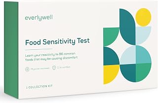 Everlywell Food Sensitivity Test - Learn How Your Body Responds to 96 Different Foods - at-Home Collection Kit - CLIA-Certified Labs - Ages 18+
