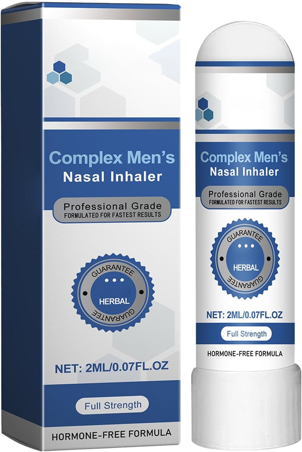 Complex Mens Nasal Inhaler, Nasal Inhaler Stick, 2Ml, (1Pc) Restores Energy and Vitality, Natural Formula, Provides Everyday Comfort