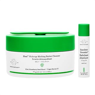 Drunk Elephant Slaai Makeup Melting Butter Cleanser for Women - 3.8 oz Makeup Remover | Nourishing Balm Cleanser | Removes Makeup & Impurities