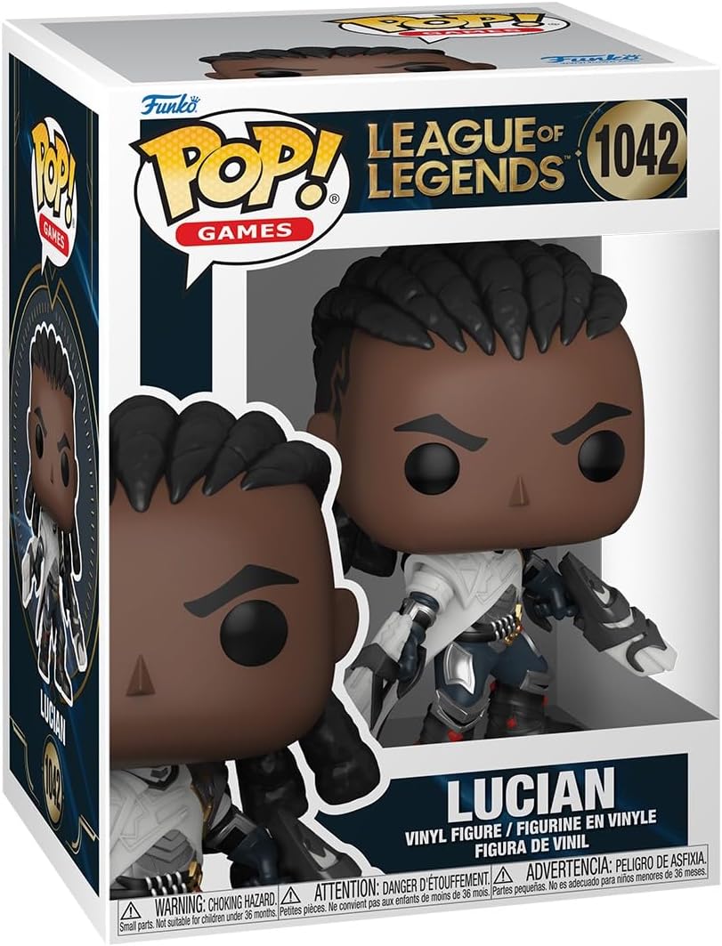 Funko POP Games: LOL - Lucian - League of Legends - Collectable Vinyl Figure - Gift Idea - Official Merchandise - for Kids & Adults - Video Games Fans - Model Figure for Collectors and Display