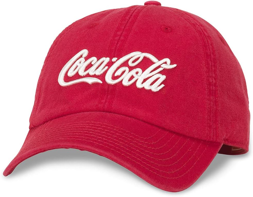 AMERICAN NEEDLE Coke Coca Cola Unisex Adjustable Buckle Strap Baseball Hat