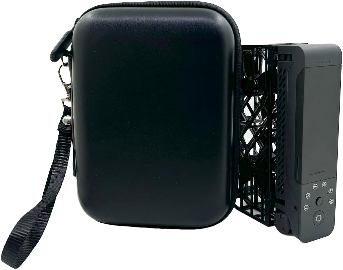 Protective Cover for Hover air X1 Self-Flying Camera Drone Bag Accessories, HOVERair Follow Me Leather Hard Carrying Case with Strap Lanyard Waterproof