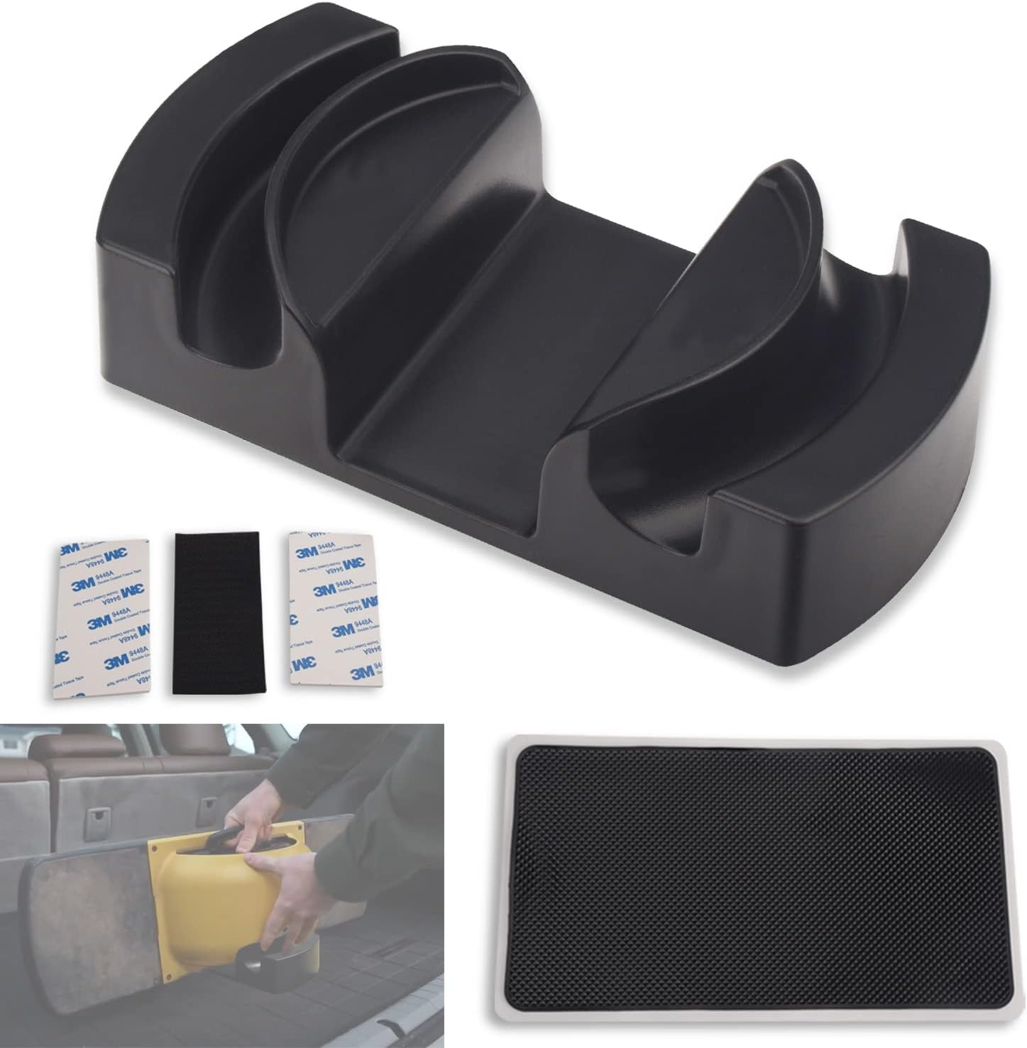 AMTHKNO Car Trunk Stand for OneWheel GT, Pint X, Pint, XR - Fits All Cars, Trucks & SUVs, Secures Onewheel Stably, Protects from Impact