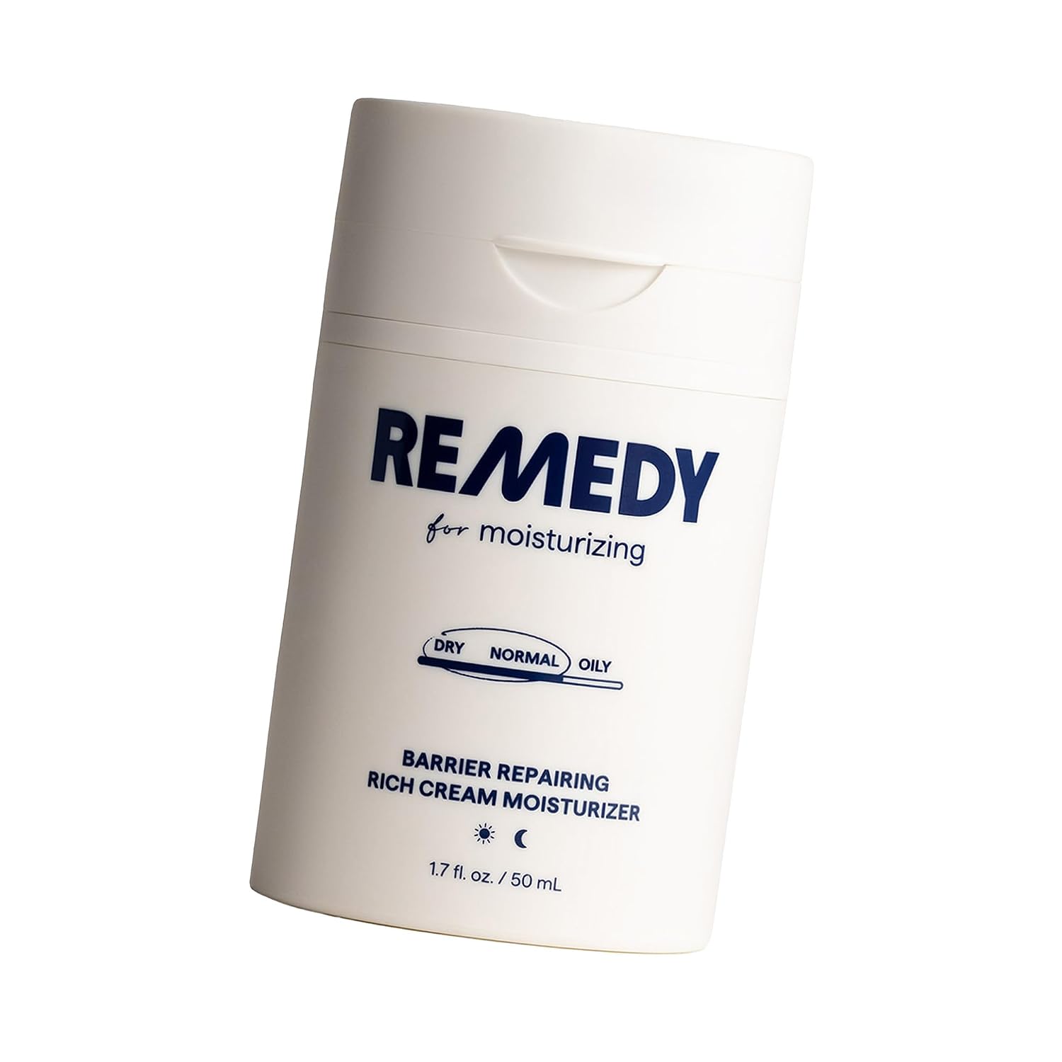 Remedy for Rich Moisture - Barrier Repairing Rich Cream Moisturizer for Normal to Dry Skin - Quadruple Ceramide Complex, Peptides, Squalane, Glycerin- By Dermatologist Dr. Shah, 1.7 fl. oz