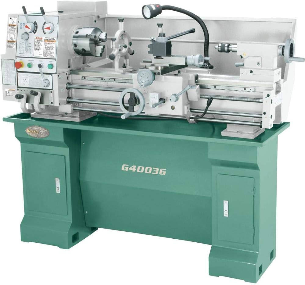 Grizzly Industrial G4003G - 12" x 36" Gunsmithing Metal Lathe w/Stand