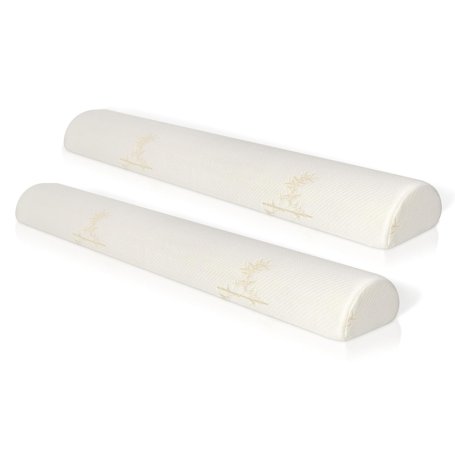 Milliard Toddler Bed Bumper (2 Pack), Bed Foam Rail for Toddlers, Kids Safety Bed Guard for Twin, Full, Queen, King Beds, Non Slip Bottom and Water Resistant Cover