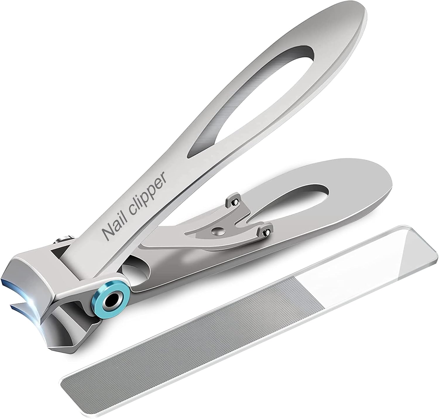 SZHLUX Ultra Wide Jaw Opening Nail Clippers Set Toenail Clippers for Thick Nails Cutter for Ingrown Manicure,Pedicure,Men & Women Big