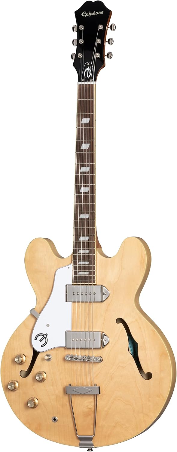 Epiphone Casino Archtop Hollowbody Lefty, Natural