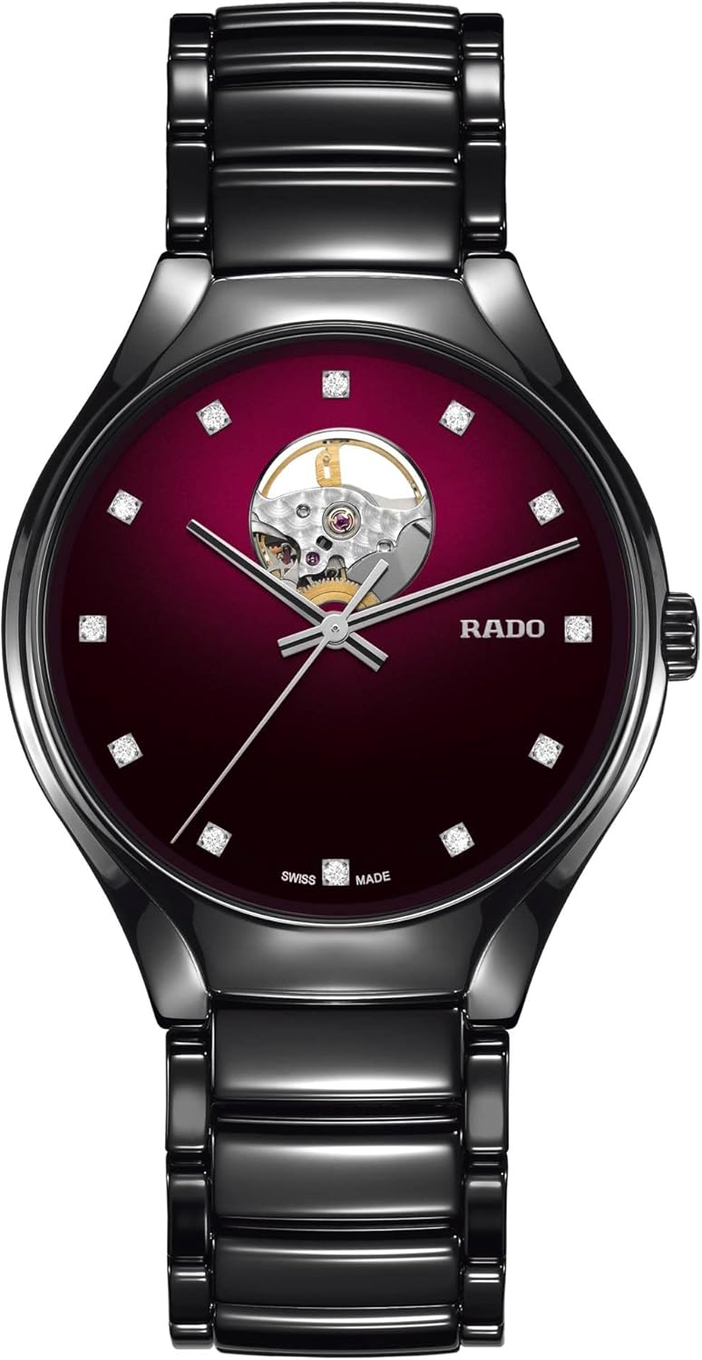 Rado True Secret Swiss Automatic Watch, Black