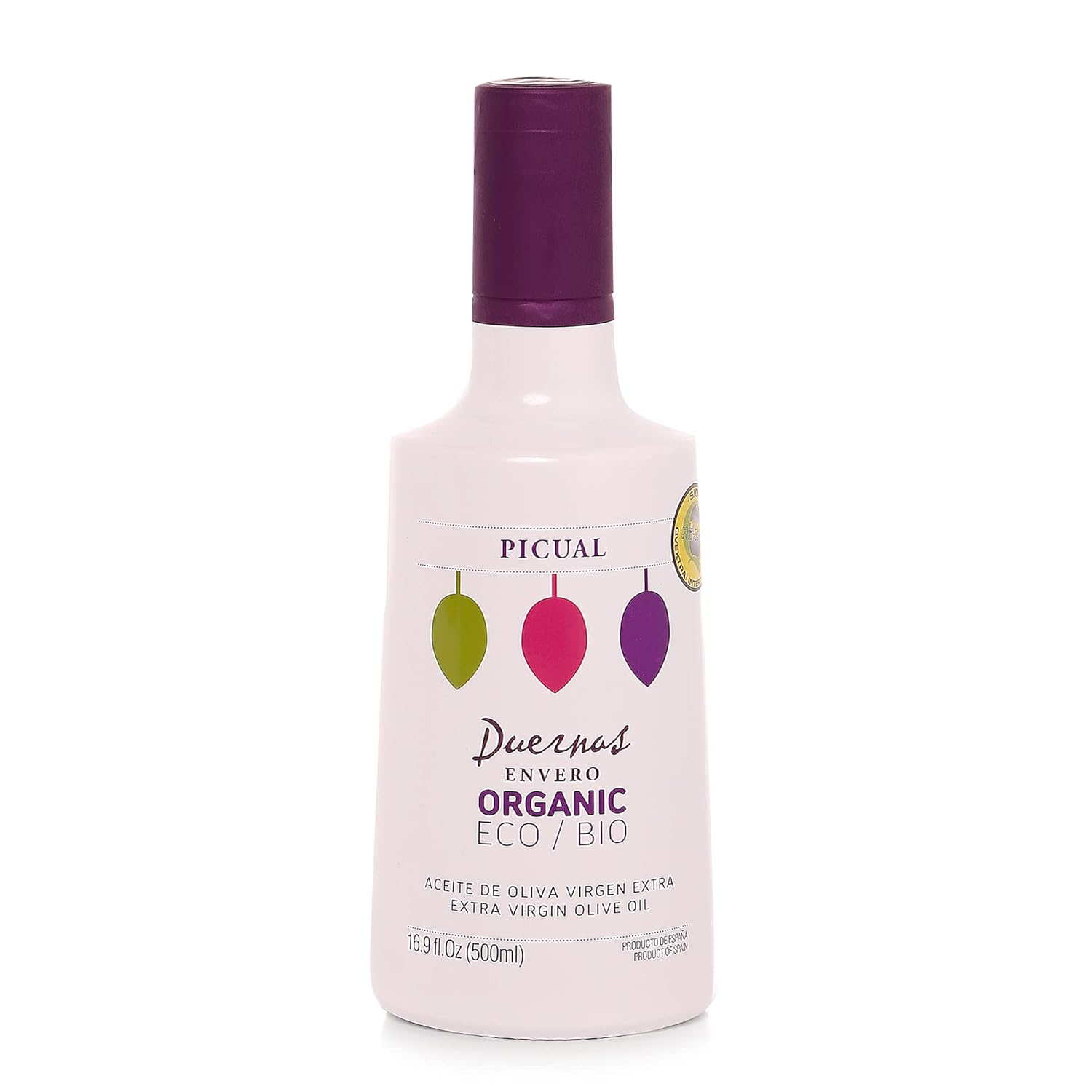 Finca Duernas Envero Healthy Food Must-Have, Pantry Staple, Ideal for Mediterranean Diet, Extra Virgin Olive Oil (Picual 500 ML)