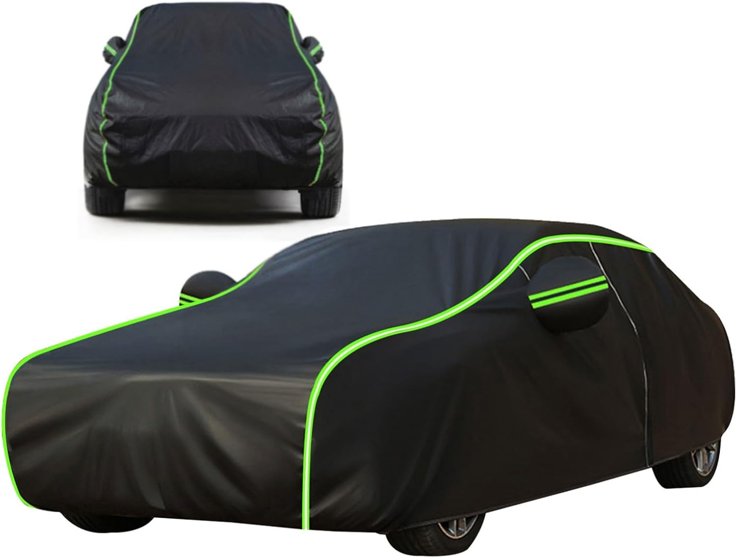 Car Cover Outdoor for Toyota HiLux 2019 Double-Cab 2018-(533x185,5x181,5cm),Waterproof, dustproof, anti-scratch, all-season, side-opening door, anti-aging, sandproof