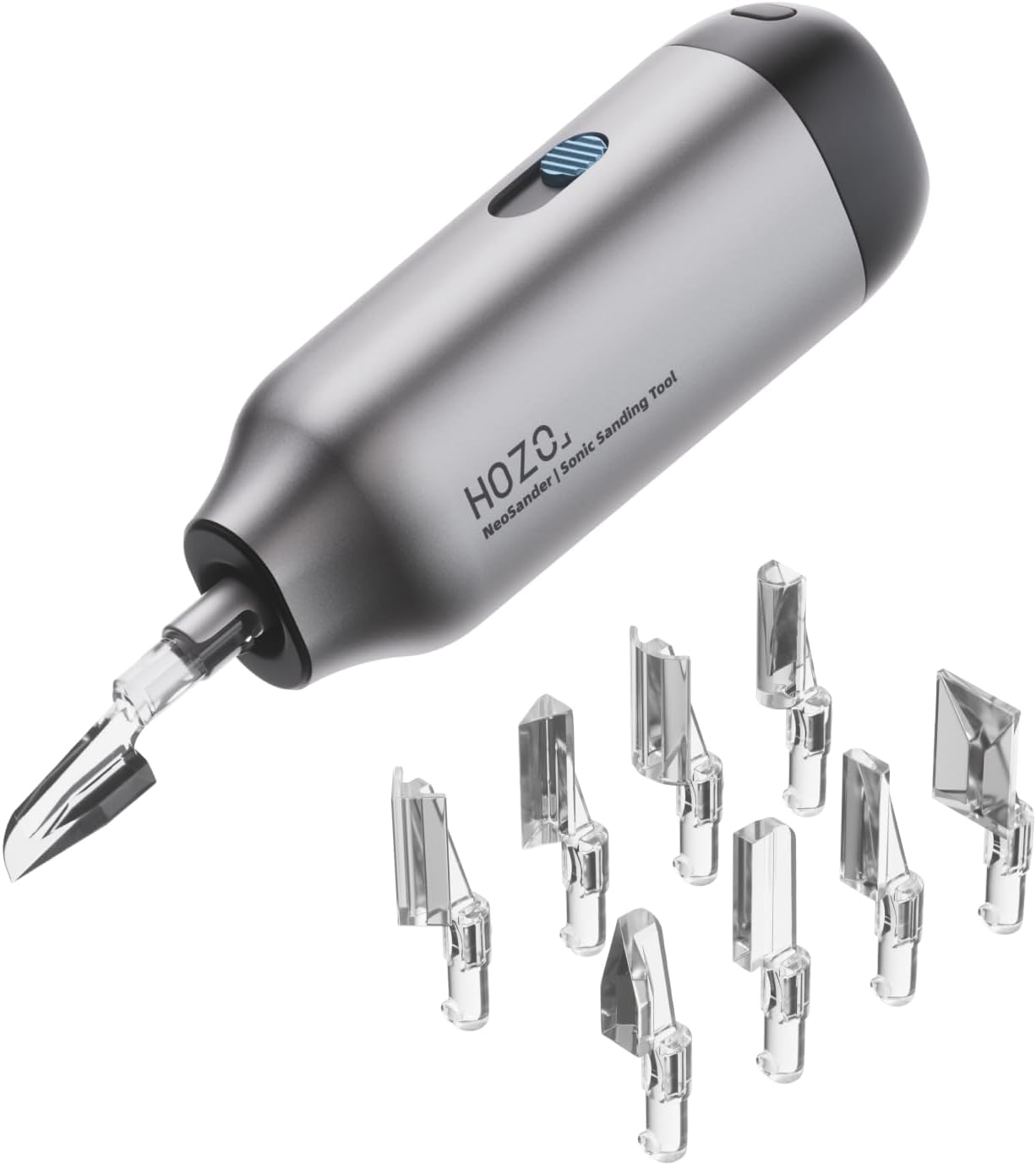 HOZO NeoSander Reciprocating Detail Sander, Mini Electric Pen Sander with 13000 SPM Linear Motion, Adjustable Stroke for Precision Sanding, Ideal for 3D Printing, Model Making, Crafts & DIY Projects